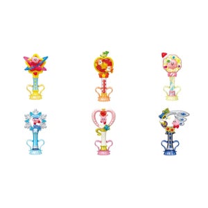 리멘트 별의 커비 트윙클 완드 피규어 컬렉션 6개입 1박스