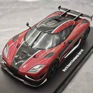 1:18 GT Spirit 코닉세그 아제라 RS 한정판 레진 다이캐스트 자동차 모형 레드