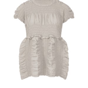 이세이미야케me 슈링크 스트라이프 반팔 탑 FK561