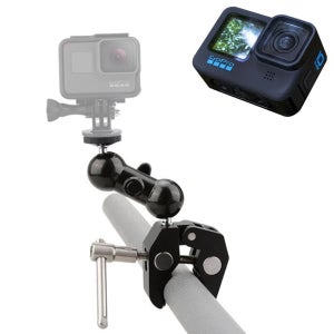 GOPRO10 호환 액션캠 카메라 집게 클램프 매직 암 거치대 촬영 고프로 10
