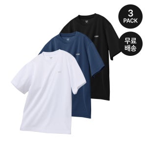 [FCMM SPORT] 에프씨엠엠 스포츠 테크니컬 쿨링 티셔츠 3PACK