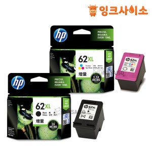 C2P05AA C2P07AA (HP 62XL) 검정 칼라 정품잉크 SET HP ENVY 5540 5644