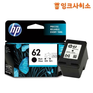 C2P04AA (HP 62) 정품잉크 검정 BLACK HP ENVY 5540 5644