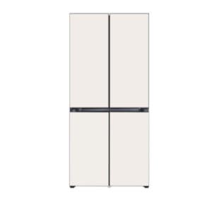 LG 디오스1등급 4도어 오브제컬렉션 매직스페이스 H875GBB111 미스트 베이지