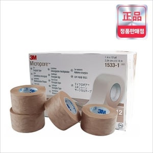 3M 마이크로포 #1533-1 살색 종이테이프