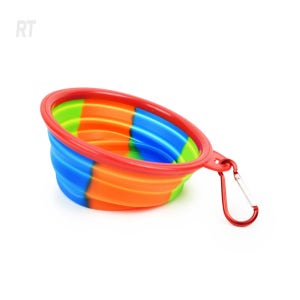 로켓터틀 접이식 반려견 식기 반려동물식기 강아지식탁