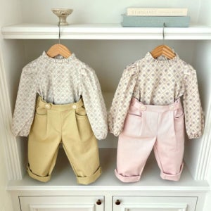 OH 26플로럴블라우스, 북유럽풍유아옷 남자아동복 여자아이옷 오호