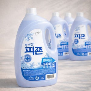 피죤 섬유유연제 블루비앙카 2500ml 4개
