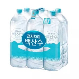 조은하우스 [셀러허브][CJ] [농심] 농심 백산수 무라벨 2L 24병 유무라벨 랜덤배송 S16257898 831358