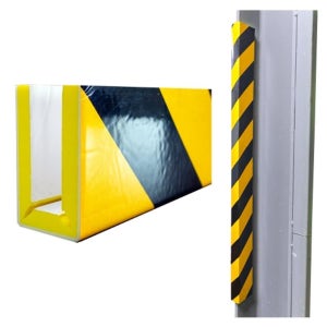 간편시공 주차장 H빔 쿠션가드 코너보호대 10개 1M 22T 물류센터