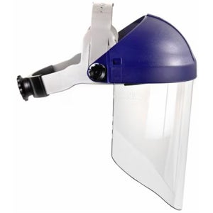 제조업 현장 작업자용 프리피오네이트 보안면 1개 헤드기어 금속