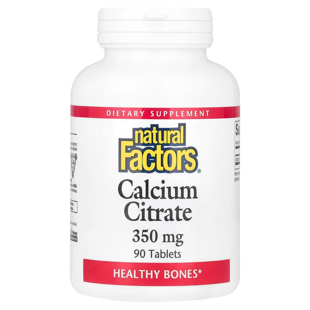 네추럴팩터스 구연산 <b>칼슘 시트레이트 350mg</b> 90정