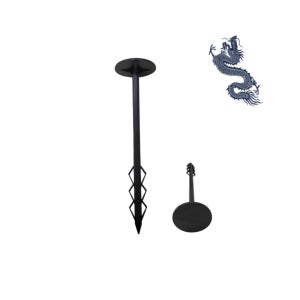 국산 못형 고정핀 (400개) 멀칭핀 제초매트 농업용 부직포 잡초매트 못핀