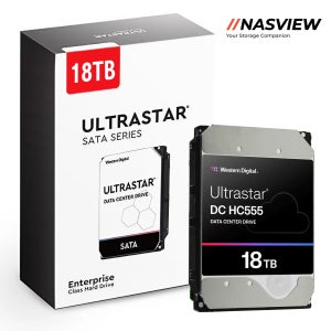 HDD 18TB WD UltraStar HC555 WUH722018CLE6L4 AS 3년