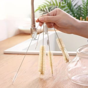 5in1 구멍 포트 빨대 세척솔 병솔 빨대솔