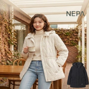 네파 여성 안유진 여성 써모 퍼프 미드 패딩자켓 7M20961