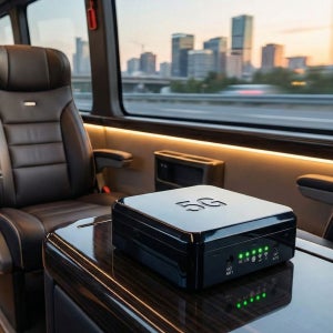 차량 와이파이 공유기 LTE 5G 유심라우터 자동차 버스 인터넷 CNR-5G500