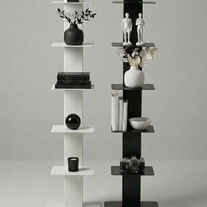 이케아 북선반 북타워 거실 서재 카페 인테리어 진열 선반 블랙 화이트