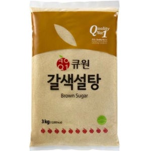 큐원 갈색설탕 3k