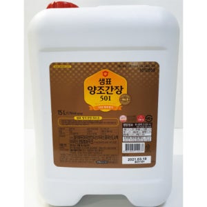 [청년푸드] 샘표 양조 501간장 15L