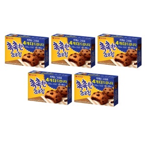 오리온 촉촉한초코칩 20g 16입 5개 탕비실간식