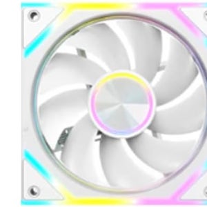 코요익 3PCS ARGB 인피니티 미러 팬 120MM 케이스 9 블레이드 빌드 스플라이싱 노이즈 실리콘 패드 및 쿨러 마스터 라디에이터 시스템용 하이드로 Whites