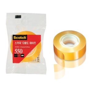 3M 스카치 다용도테이프 리필 1인치 550R12X20 테이프리필 12입 12개입 1갑