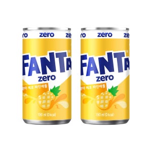 환타 파인애플 제로 CAN 190ml 30개