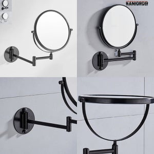 면도 거울 욕실 화장대 벽 부착식 미러 화장실 확대 거울 2종