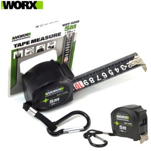 웍스 양면 자동줄자 5mx28mm 오토락줄자 WHT-528B