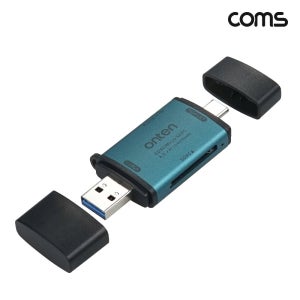 Coms SD TF 4.0 멀티 카드리더기 A타입 C타입 5Gbps micro FA861