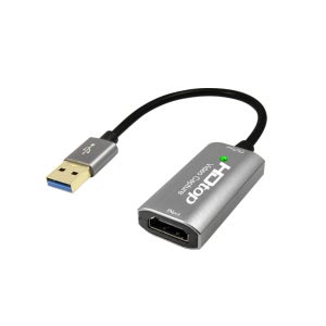 HDTOP USB3.0 4K 60Hz HDMI 캡쳐보드 게임 방송 영상 녹화 15CM HT-3C009