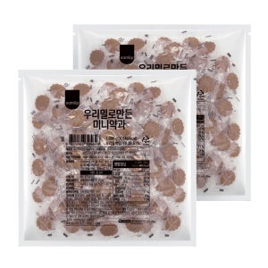 삼립 우리밀 미니약과 1kg+1kg 대용량 한과 전통간식