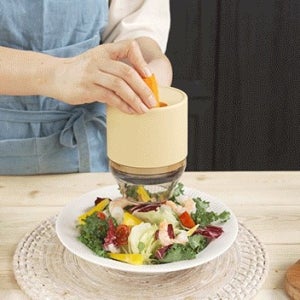 푸드시터 무선 다용도 채칼 다지기 2세대 마늘다지기 대파슬라이서