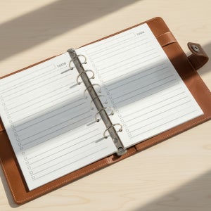 채움 6공 투두리스트 체크 플래너 다이어리 속지 A5