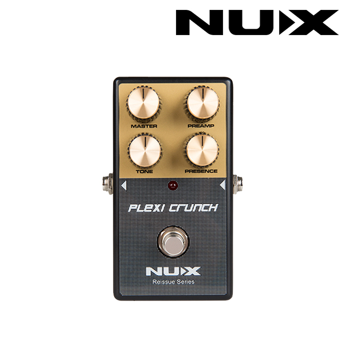 Marshall NUX Plexi Crunch 하이게인 디스토션 기타이펙터 페달 (Marshall)
