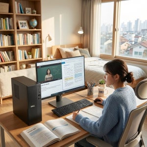 델컴퓨터 인텔 i7 +윈11홈 탑재 최신PC본체 학생인강 가정용 전문가용 영상편집