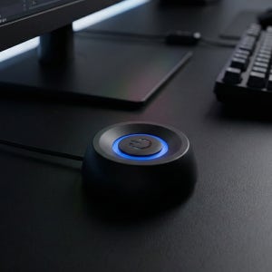 몬스타 PC 원 클릭 외부 전원 스위치 버튼 화이트 연장 파워 데스크탑 컴퓨터 1.8m