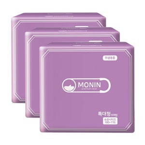 모닌 성인용기저귀 팬티형 요실금팬티 특대형, 10개입, 3팩