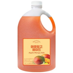 서울팩토리 애플망고에이드 애플망고농축액 1.5L x6개 카페 과일음료베이스 퓨레