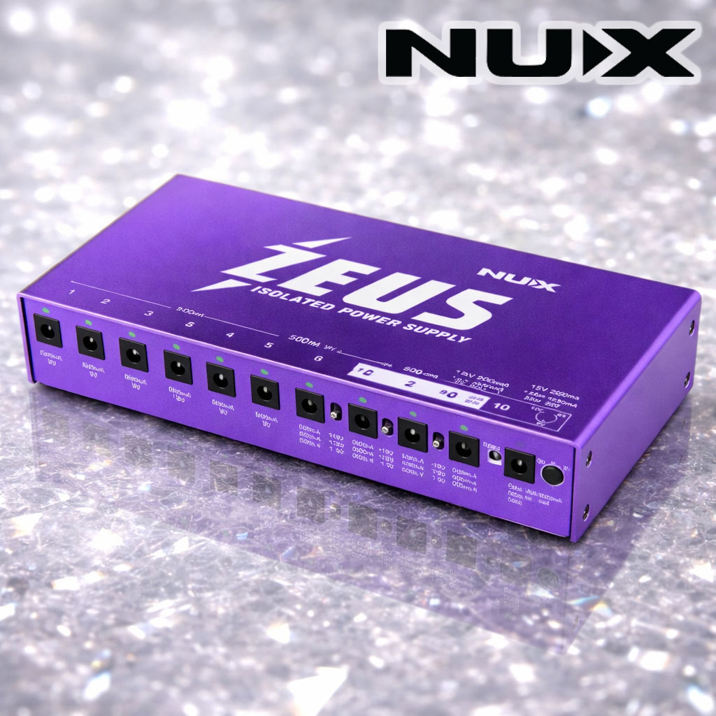 Native Instruments NUX 제우스 파워서플라이 10구 NIP-Z10 기타 페달 이펙터 전원공급기