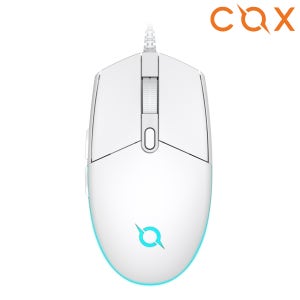 COX CM1000 LED 게이밍 마우스 화이트