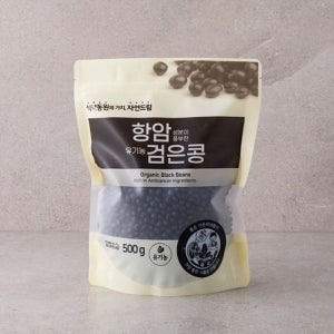 자연드림 국산 유기농 항암 검은콩 500g