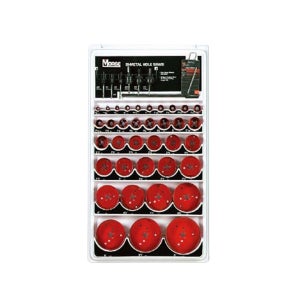모르스 바이메탈 롱 홀쏘 홀커터 세트 36pcs MHSF01