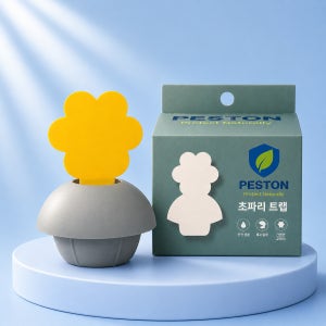 패스톤 초파리 트랩 국내 생산 유인제 날벌레 나방 벼룩 뿌리 파리 퇴치 끈끈이 특수용기