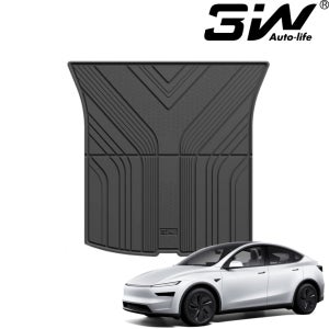 3W 에코라이너 TPE 트렁크매트 3D 방수 카매트 테슬라 모델Y 주니퍼, 상단 트렁크