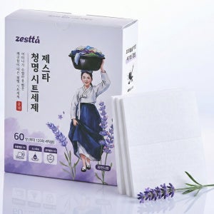 제스타 청명 시트세제 라벤더향 60입