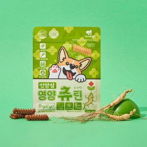 펫벨업 산양삼 영양츄틴 강아지껌 눈+구강, 120g, 1개