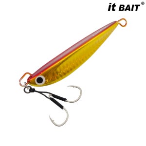 잇베이트 펀치 참돔메탈 타이지그 02 레드골드, 150g