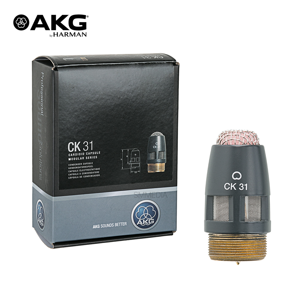 AKG CK31 카디오이드 콘덴서 마이크 캡슐 구즈넥